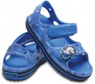 Kids Crocband™ II LED Sandal cerulean blue