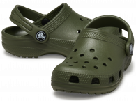Crocs Classic Kids Clog T Army Green