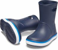 CROCS Kids’ Crocband™ Rain Boot Navy / Bright Cobalt