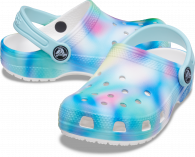 Crocs Classic Solarized Kids Clog T white/multi