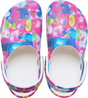 Crocs Classic Solarized Kids Clog T Pink/white