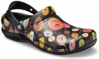 Bistro Graphic Clogs Black / Multi Donuts