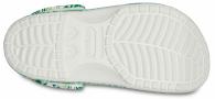 Baya Seasonal Printed Clog white/tropical