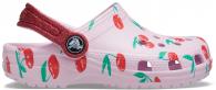 Crocs Classic Food Print Clog Kids 207150 balerina pink