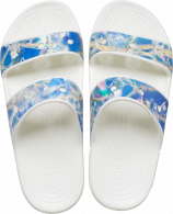 Crocs Classic Hyper Real Sandal Multi/White