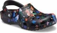 Crocs Classic Printed Floral Clog Black/Multi