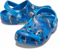  Crocs Classic Shark Clog prep blue
