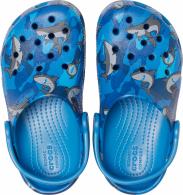  Crocs Classic Shark Clog prep blue