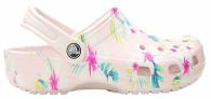 Classic Seasonal Graphic Clog Barely Pink / Floral