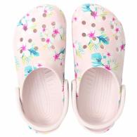 Classic Seasonal Graphic Clog Barely Pink / Floral