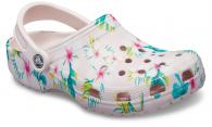 Classic Seasonal Graphic Clog Barely Pink / Floral