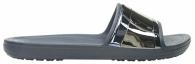 Womens Crocs Sloane MetalBlock Slide Multi Navy / Navy