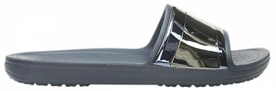 Womens Crocs Sloane MetalBlock Slide