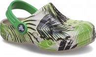 Crocs Baya Graphic Kids Clog Cobblestone / Tropical