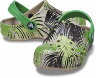 Crocs Baya Graphic Kids Clog Cobblestone / Tropical