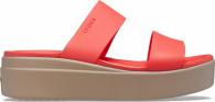 Crocs Brooklyn Mid Wedge flame/mushroom