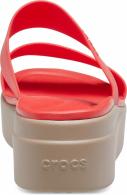 Crocs Brooklyn Mid Wedge flame/mushroom