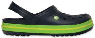 CROCS Crocband  Navy / Volt Green