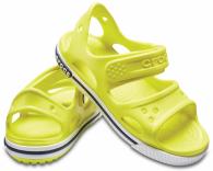 Crocband Sandal II Tennis Ball Green / White